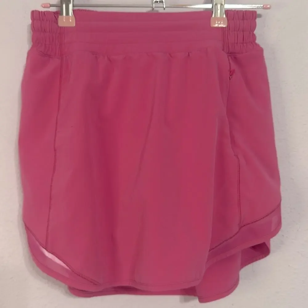 Lululemon Women Sony Pink High Rise Athletic Skort Size S
